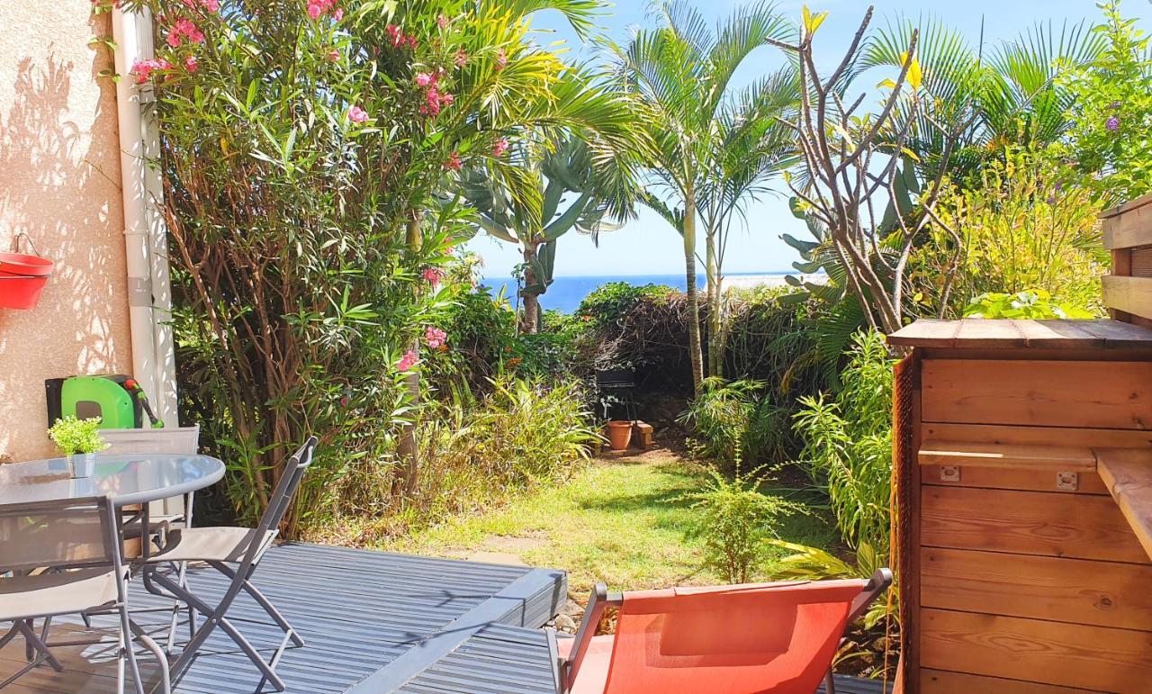 Le Jardin Des Tuit Tuit * Vue Mer * Cozy Saint-Leu Exterior photo